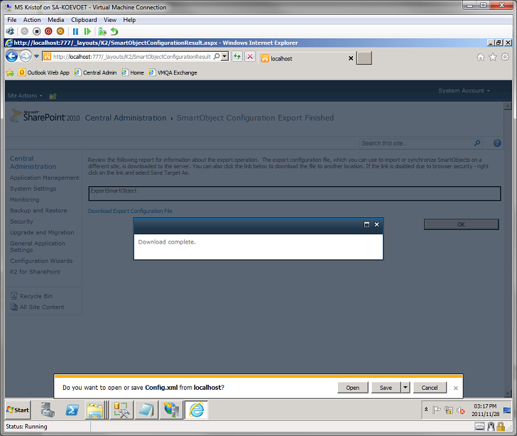 Download XML File